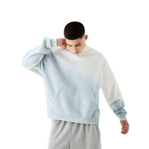 2025 sweat à capuche zippé délavé à l'acide de haute qualité pour hommes conception douce anti-rides décolorée par le soleil pour des vêtements d'hiver décontractés - Product Image 4