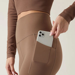 Leggings de Yoga para Mujer, Diseño Más Demandado, Precio Razonable, Antiarrugas, Mejores Diseños, Venta Caliente, Cintura Elástica - Product Image 6