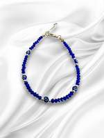 Pulsera Bohemia DAFNI BIG PAZAR con Cuentas de Piedra Natural, Aleación de Metal Precioso con Microincrustaciones, Hecha a Mano, Unisex, para Regalo