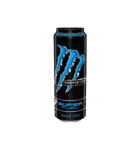 Auténtico Monsters Energy Super Fuel Blue Ice, 24 Latas de 500ml, Sabor Refrescante a Arándanos y Cítricos, Sin Azúcar, Suministro al por Mayor - Product Image 3