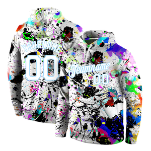 Sudaderas con capucha con estampado de sublimación con nombre de equipo personalizado para hombres y mujeres, sudaderas con capucha de sublimación para entrenamiento de gimnasio al aire libre - Product Image 6