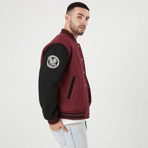 Chaquetas Varsity de lana de alta calidad de fabricante directo para uso en invierno, parches personalizados, logotipos personalizados, soporte de letras de cuero - Product Image 3