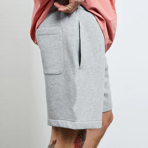 OEM Summer <b>Shorts</b> Regular Fit Wholesale <b>Mens</b> Cotton Fleece Comfortable Sweat <b>Shorts</b> - Product Image 3