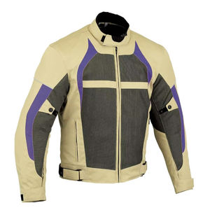 Recién llegado para hombre, chaqueta de motocicleta textil impermeable larga, chaqueta fina de carreras de motorista para montar en moto - Product Image 1