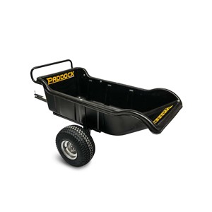 Utilidad Construcción Jardín Poly Barrow Cart Atv Volquete Camión Remolque con bandeja de plástico - Product Image 4