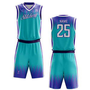 Uniformes de baloncesto personalizados Sublimación completa Equipo de impresión Gamewear Custom Jersey Shorts Suit Set - Product Image 4
