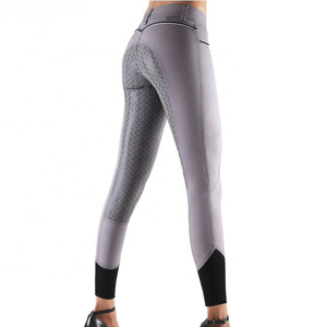OEM de fábrica de las mujeres calzones Leggings Jodhpurs medias pantalones ecuestres montar deportes calzones - Product Image 5
