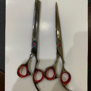 Tijeras de Peluquería Multiusos de Acero Inoxidable de Alta Calidad, Tijeras de Entresacar Cabello para Uso Doméstico, Herramientas de Estilismo - Product Image 6