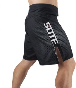 Short MMA au design personnalisé en gros Short de combat respirant et résistant à la décoloration avec taille élastique - Product Image 5