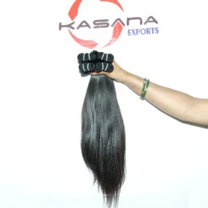 Paquet indien couleur naturelle Machine double trame vague profonde traitement brut aucun tissage en gros extensions de cheveux humains bon marché - Product Image 3