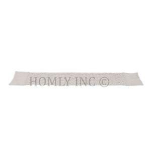 Camino de mesa con diseño anudado hecho a mano, diseño personalizado de la India, hecho de algodón natural - Product Image 4