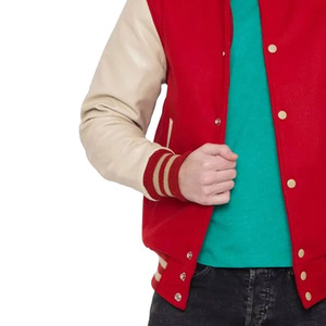 Top Sale Chaqueta Varsity para hombre Diseño popular Bordado personalizable Buen material Etiqueta privada Crea tu propio estilo - Product Image 5