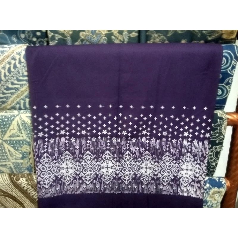 Komodoin Indonesia Eximbank Contemporary Stamped Batik Design Net Fabric Medium Weight 150GSM Anti-Bacteria 100% Rayon Printed