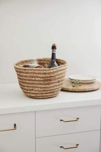 Cesta de almacenamiento de utensilios de cocina, organizador decorativo, cesta tejida - Product Image 5