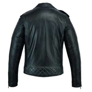 Veste en cuir élégante pour homme, qualité supérieure, cuir véritable, respirante, mode hiver, veste de rue, personnalisable - Product Image 5