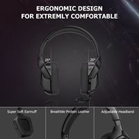ONIKUMA K20 Comfort Premium filaire 3.5mm casques de jeu pour jeux compétitifs accessoires de casque de jeu originaux usine