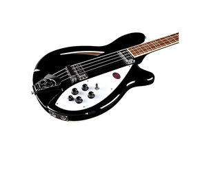 Bajo eléctrico Rickenbacker 4005V semihueco nuevo de fábrica - Jetglo de alta calidad - Product Image 5