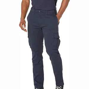 Pantalones Cargo para exteriores, pantalones Cargo para jóvenes, informales, de cintura media, ajustados, lavados, pantalones Cargo, pantalones con bolsillos, Jogger, ropa de negocios para hombres - Product Image 1
