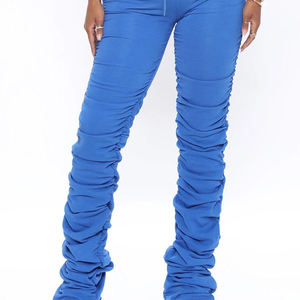 กางเกงจ็อกเกอร์ผู้หญิงเอวกลางกางเกงโยคะฟิตเนสเอวยาวมาใหม่ - Product Image 5