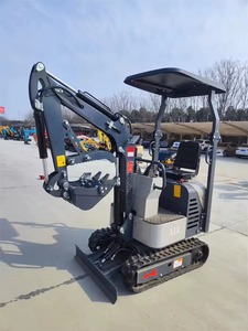 NOUVEAU HT12 L12 QH12 Mini-excavatrice hydraulique sur chenilles de 1,2 tonne, mini-pelle compacte pour la construction et le jardinage, directement du fabricant - Product Image 2