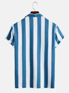 ชุดเสื้อและกางเกงขาสั้นสำหรับผู้ชายชุดกางเกงขาสั้นแขนสั้นระบายอากาศได้อย่างรวดเร็วพิมพ์ลายแบบกำหนดเองฤดูร้อน - Product Image 3