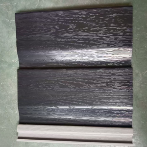 Phong Cách Hiện Đại Màu Đen PVC Vinyl Siding Bên Ngoài Bức Tường Ốp Bảng Điều Chỉnh Panneaux Muraux Extérieurs Cho Pháp Kenya Indonesia - Product Image 6