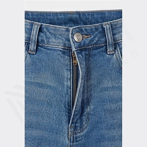 Jeans droits pour homme en denim 100% coton de qualité supérieure, séchage rapide, personnalisés, de haute qualité, décontractés, confortables, légers pour l'hiver et l'automne - Product Image 4