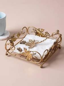 Panier à serviettes en rotin finition antique pour la maison rustique, la cuisine, la table à manger, la fête, porte-accessoires décoratif, article cadeau - Product Image 4