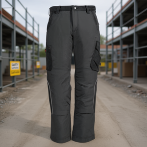 Pantalones de Trabajo Bruno Antracita/Negro Talla 48 - Equipo de Seguridad y Supervivencia - Product Image 3
