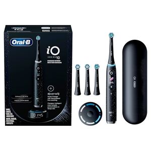 Cepillo de Dientes Eléctrico Recargable Ultrasónico Oral-B IO Series 10 con Sensor de Presión, Pantalla LED, 4 Cabezales de Cepillado Medianos y Estuche de Viaje - Product Image 3