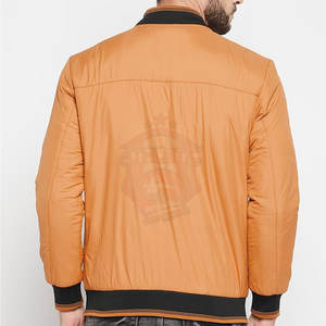 แจ็กเก็ตบอมเบอร์สำหรับผู้ชายแจ็คเก็ตบอมเบอร์แห้งเร็วทำจากโพลีเอสเตอร์ - Product Image 3