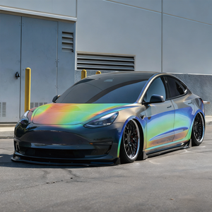 Jantes de voiture 2 pièces chromées à rebord profond 20 22 24 pouces, face noire brillante, en alliage d'aluminium forgé pour <span class=keywords><strong>Chevrolet</strong></span> Impala BMW M3 M4 - Product Image 5