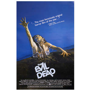 Evil Dead Wall <b>Poster</b> Made of Durable Paper Material - Product Image 1