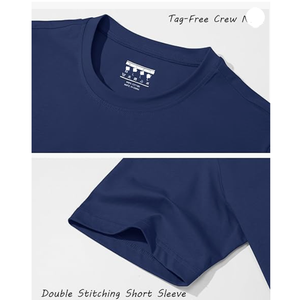 Camiseta de algodón orgánico Premium 100% de alta calidad Diseño gráfico liso de gran tamaño con logotipo frontal Fabricado por BD - Product Image 3