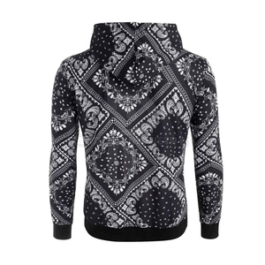 Sudaderas con capucha de sublimación de algodón 100% de alta calidad para hombre, ligeras, transpirables con diseño de cremallera para la temporada de otoño, superventas - Product Image 4