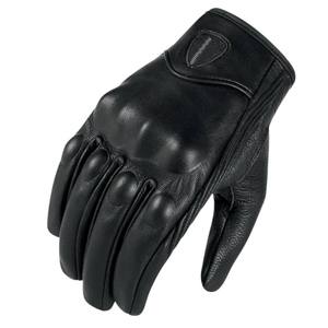 Top Qualité Heavy Duty Motowolf Date Demi Doigt Gants D'équitation Moto D'été En Cuir Gants pour Motocross Vélo - Product Image 3