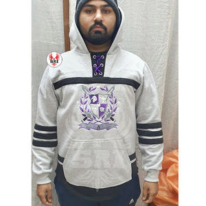 Sweat à capuche en polaire pour homme avec broderie Kapa Lambda Chi Fraternity |   Sweat à capuche en coton grec personnalisé KLC pour homme, sublimation - Product Image 1