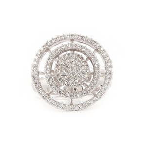 Anillo de Dedo con Circonita - Plata - Product Image 2