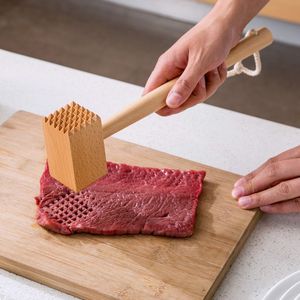 VIET FARGIMEX Marteaux à viande en bois écologiques de qualité supérieure en vrac durable Steak attendrissement bois artisanat boîtes en bois panneaux muraux - Product Image 3