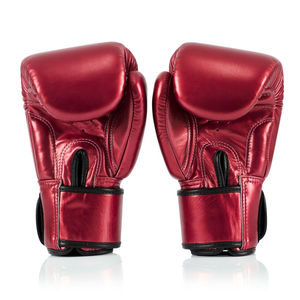 2025 Guantes de boxeo de cuero genuino profesionales con diseño de logotipo personalizado para hombres y mujeres Guantes de boxeo de nueva colección del fabricante - Product Image 6
