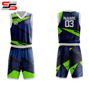 Uniformes de baloncesto con nombre y número de equipo personalizados para hombre, ropa deportiva al por mayor, Jersey deportivo impreso, pantalones cortos, nuevo modelo con logotipo - Product Image 1