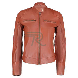 Chaqueta de Cuero Vacuno 100% de Alta Calidad para Mujer, Nueva, Elegante, de Secado Rápido, para la Temporada de Invierno - Product Image 1
