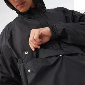Chaquetas Cortavientos de Poliéster y Nailon para Hombre, Conjunto Deportivo con Diseño de Parches en Contraste de Color, Chaqueta Cortavientos Extra Grande para Hombre - Product Image 4