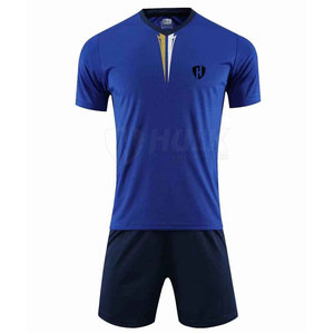 Uniforme de Fútbol de Secado Rápido, Material Duradero, Mangas Cortas, Diseño Elegante, Sin Marca - Product Image 1
