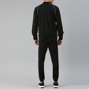 Ropa de entrenamiento informal para hombre Sudadera con capucha y pantalón con cremallera estampada Producto caliente para correr y hacer ejercicio Conjuntos de ropa estampados para hombre - Product Image 3