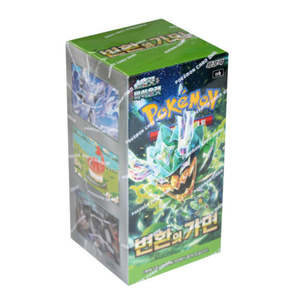การ์ดโปเกมอน [sv6] กล่องบูสเตอร์มาส์กออฟเชนจ์ ทไวไลท์ มาสเคอเรด เวอร์ชั่นเกาหลี ตัวอย่าง 1EA |   ค้าปลีก - Product Image 1