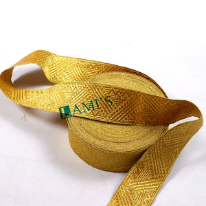 Recorte de trenza, adornos de encaje dorado para uniformes, artesanía textil, adorno de trenza de encaje trenzado - Product Image 5