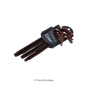 ชุดประแจทอร์กซ์ L คุณภาพสูง 9 ชิ้น LIPRO รุ่น T10-T50 |   ประแจหกเหลี่ยมความแม่นยำสูง ผลิตจากเหล็กโครเมียมวานาเดียม มาตรฐานเมตริก สำหรับงานอุตสาหกรรมยานยนต์ - Product Image 4