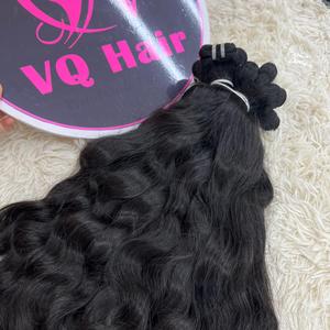 วิกผมลอนธรรมชาติบริสุทธิ์จากเวียดนามสำหรับ150% ลูกไม้ผมสีดำแบบ Jerry Curl - Product Image 5