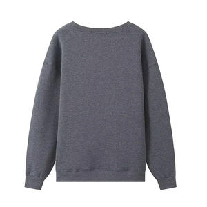 Sudaderas con serigrafía personalizada de estilo de cuello redondo, sudaderas con jersey de lana de algodón para mujer, moda de invierno e invierno en Pakistán - Product Image 2